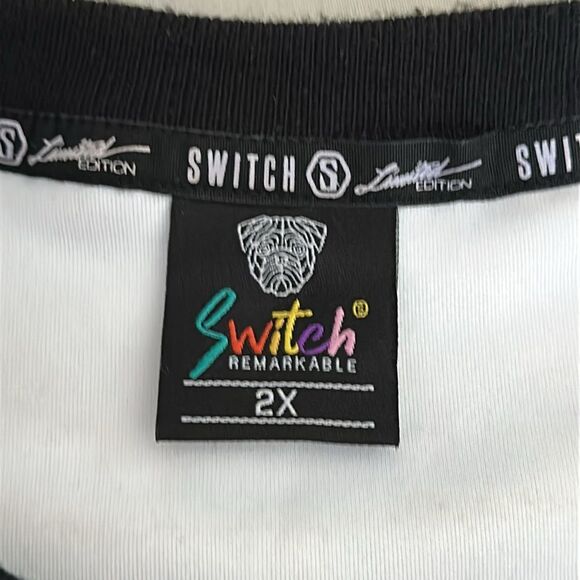 Switch Remarkable “Legendary” Graphic Sweatshirt Size 2X Bold Retro Animal Print - Picture 6 of 11